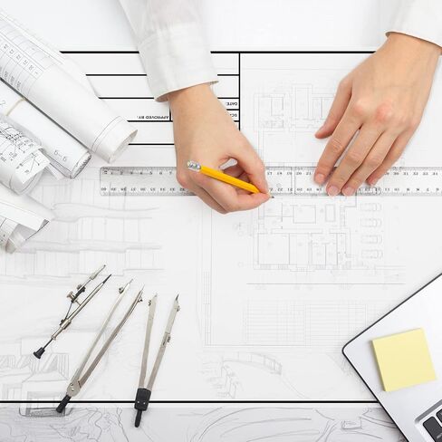 Geyee 10 Sheets Architectural Vellum Paper 18 x 24 Inches Drafting Paper in Kuwait