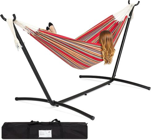 50038 Hammock Stand, Red Stripes in Kuwait