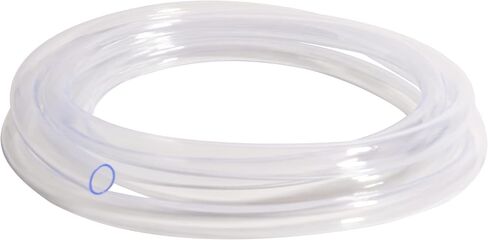 QuQuyi PVC Vinyl Tubing Lightweight Grade Plastic Tube, 1/8"ID X 3/16"OD Low Pressure Clear Vinyl Tube Hose BPA Free, 9.84FT in Kuwait
