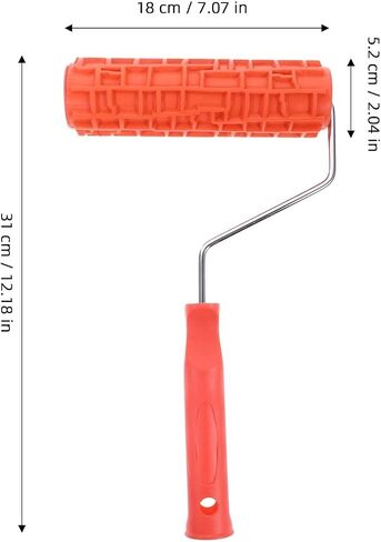 Inch Decorative Texture Roller, Embossing Paint Tool for Walls in Kuwait