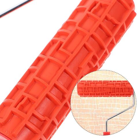 Inch Decorative Texture Roller, Embossing Paint Tool for Walls in Kuwait