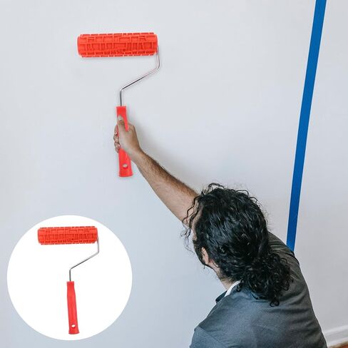 Inch Decorative Texture Roller, Embossing Paint Tool for Walls in Kuwait
