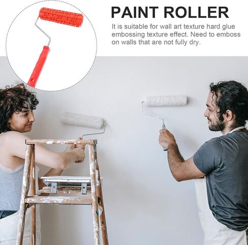 Inch Decorative Texture Roller, Embossing Paint Tool for Walls in Kuwait