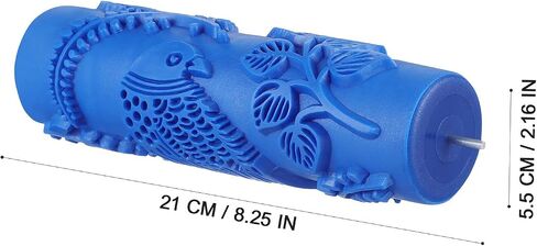 Inch Rubber Embossing Roller for Wall Decoration and Patterned Painting in Kuwait