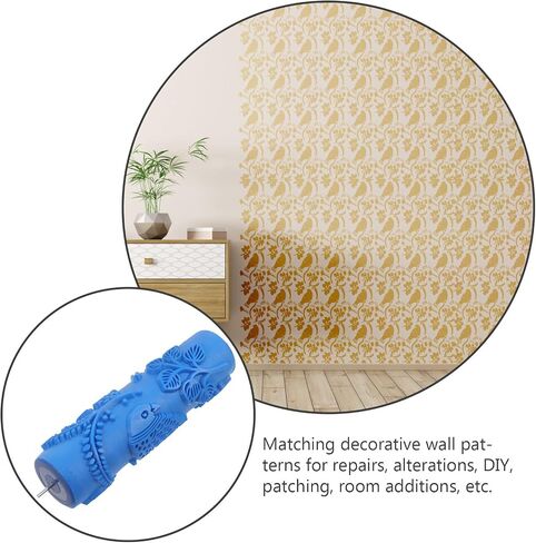 Inch Rubber Embossing Roller for Wall Decoration and Patterned Painting in Kuwait