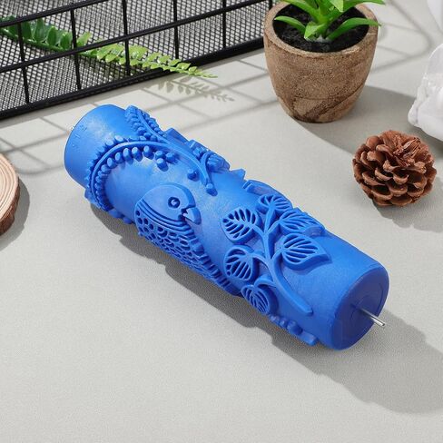 Inch Rubber Embossing Roller for Wall Decoration and Patterned Painting in Kuwait