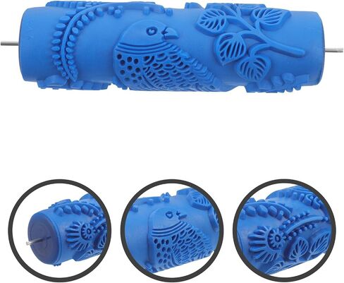 Inch Rubber Embossing Roller for Wall Decoration and Patterned Painting in Kuwait