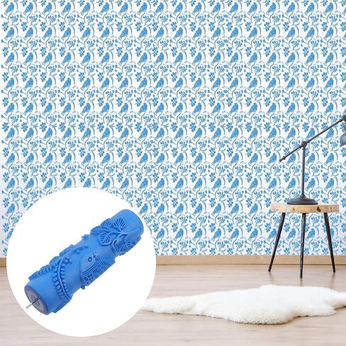 Inch Rubber Embossing Roller for Wall Decoration and Patterned Painting in Kuwait