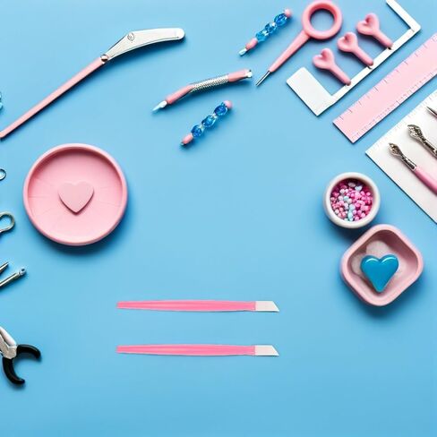 100pcs Nail Art Embossing Tool with Rubber Tip in Saudi Arabia