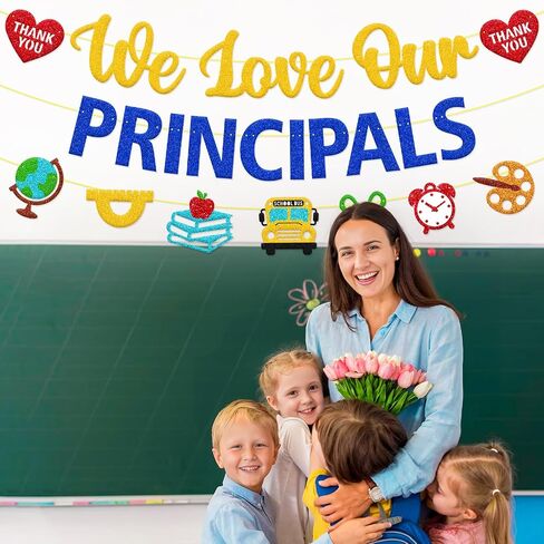 We Love Our Principals Banner, School Leadership Recognition Sign in Kuwait