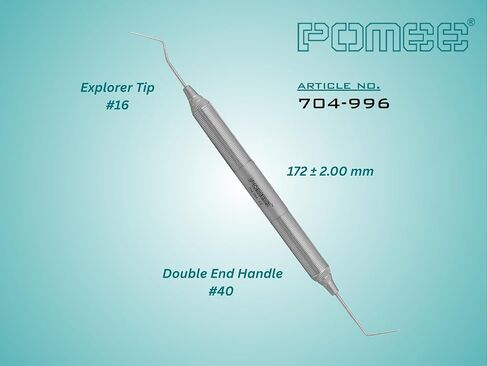 Pomee USA 704-993 Endo Explorer De #DG16/23 مقبض مجوف 9.5 ملم خفيف للغاية in Kuwait