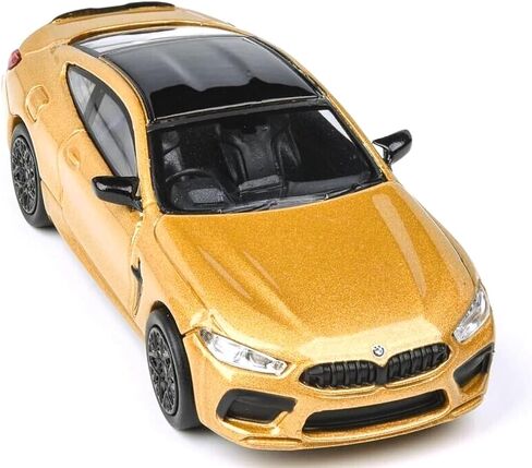 M8 Coupe Ceylon Gold Metallic with Black Top 1/64 Diecast Model Car by Paragon Models PA-55217 in Kuwait
