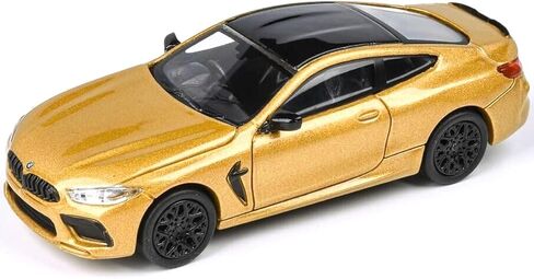M8 Coupe Ceylon Gold Metallic with Black Top 1/64 Diecast Model Car by Paragon Models PA-55217 in Kuwait