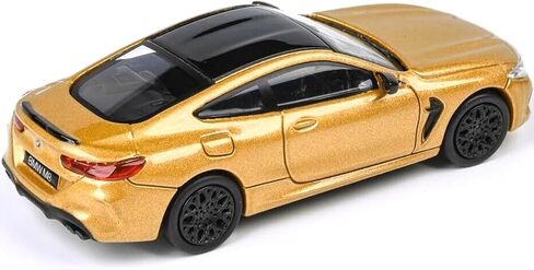 M8 Coupe Ceylon Gold Metallic with Black Top 1/64 Diecast Model Car by Paragon Models PA-55217 in Kuwait
