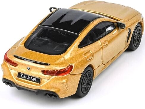 M8 Coupe Ceylon Gold Metallic with Black Top 1/64 Diecast Model Car by Paragon Models PA-55217 in Kuwait