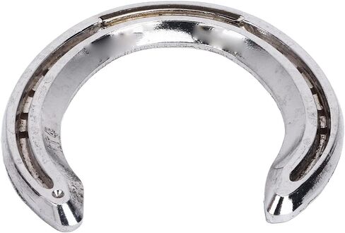 Horseshoe Kit, Aluminum Alloy Metal Horseshoes 4pcs Light Weight Horse Shoes Set 8.3 X 8.3 X .5in for Racing Racecourse Horse Riding Accessory (4) in Kuwait