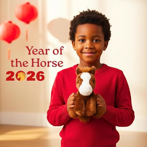 The Petting Zoo Floppy Horse Stuffed Animal, Wild Onez, Kids Gifts, 8 in in Kuwait