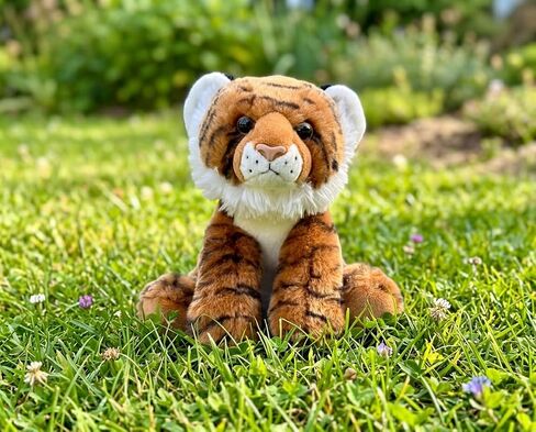 The Petting Zoo Tiger Stuffed Animal Plushie, Wild Onez, Kids Gifts, 9 in in Saudi Arabia