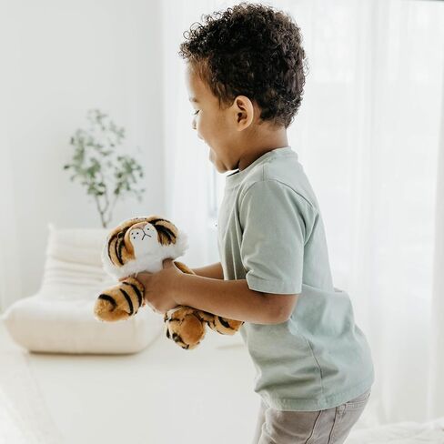 The Petting Zoo Tiger Stuffed Animal Plushie, Wild Onez, Kids Gifts, 9 in in Saudi Arabia