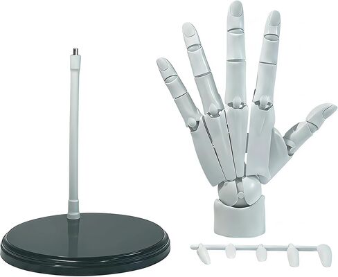 TsicTolg Articulated Hand Model, 1:1 Posable Left Hand with Stand in Kuwait