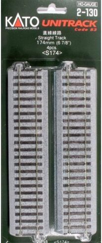 Kato USA Inc. HO 174mm 6-7/8 Straight 4 KAT2130 HO Track in Kuwait