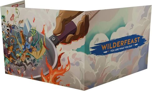 Modiphius Wilderfeast Guide Screen - 3 Panel Game Master RPG Accessory in Kuwait