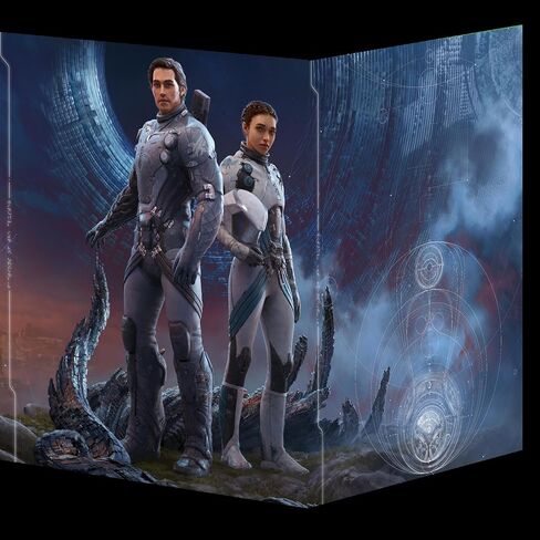 Exodus RPG: GM Screen - 4 Panel Screen, Essential Campaign Guidance Tool, Rules Reference, Tables & Charts, Game Masters Roleplaying Game Accessory in Kuwait