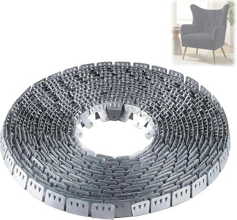 Flex-Grip, Curve Ease- 32 ft Flexible Metal Tack Strip Three-Tooth Upholstery in Kuwait