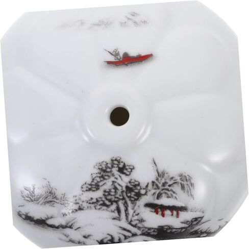 Calligraphy Water Dropper Ceramic Ink Droplet Ink Water Container for Chinese Calligraphy Sumi Painting Hand-Painted Inkwell Dish 3.54 X 2.75 X 0.78 in in Kuwait