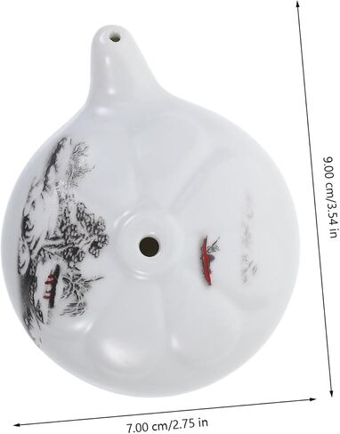 Calligraphy Water Dropper Ceramic Ink Droplet Ink Water Container for Chinese Calligraphy Sumi Painting Hand-Painted Inkwell Dish 3.54 X 2.75 X 0.78 in in Kuwait