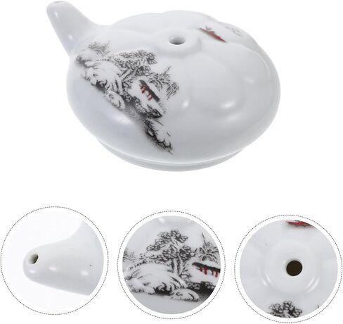 Calligraphy Water Dropper Ceramic Ink Droplet Ink Water Container for Chinese Calligraphy Sumi Painting Hand-Painted Inkwell Dish 3.54 X 2.75 X 0.78 in in Kuwait