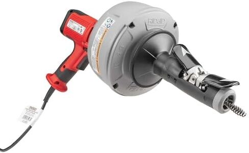 RIDGID 35473 K-45AF آلة تنظيف الصرف الآلي على شكل ثعبان مع كابل C-1 5/16 بوصة × 25 بوصة وقفازات تصريف جلدية in Kuwait