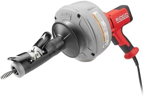 RIDGID 35473 K-45AF آلة تنظيف الصرف الآلي على شكل ثعبان مع كابل C-1 5/16 بوصة × 25 بوصة وقفازات تصريف جلدية in Kuwait
