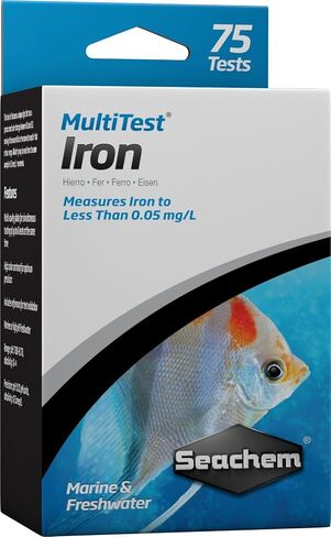 Seachem MultiTest: Iron 75 Tests in Kuwait