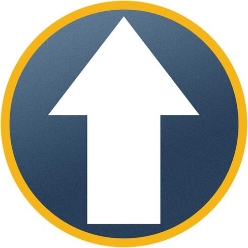 10 PCS Arrow Floor Sticker Directional Floor Decal Arrow Vinyl Sign Non-Slip Removable Reusable Commercial Grade Arrow Sign in Kuwait