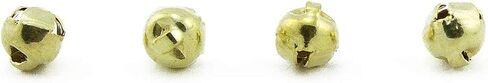 0.25 Inch 6mm Tiny Gold Jingle Bells Charms Bulk 100 Pieces in Kuwait