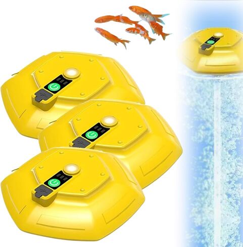 Floating Aerator for Live Bait,Portable Bait Aerator,Floating Oxygen Pump,IPX7 Floating & Rechargeable Bait Bucket Aerator,for Fish Tank & Livewell,for Bait Transportation in Kuwait