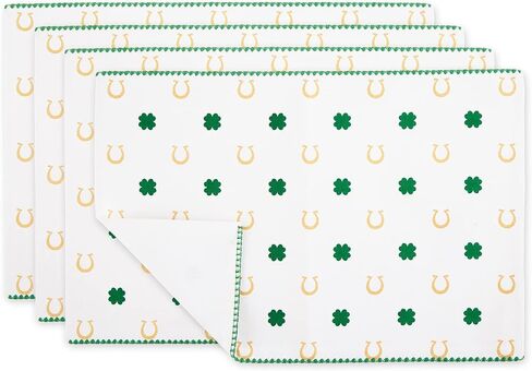 DII مجموعة St. Patrick's Day Collection سطح الطاولة، مفرش طاولة، 14x52، Lucky Day in Kuwait
