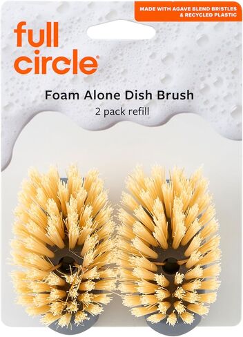 Full Circle FOMO Foam Soap Dispensing Dish Brush, 1 EA, Grey in Saudi Arabia