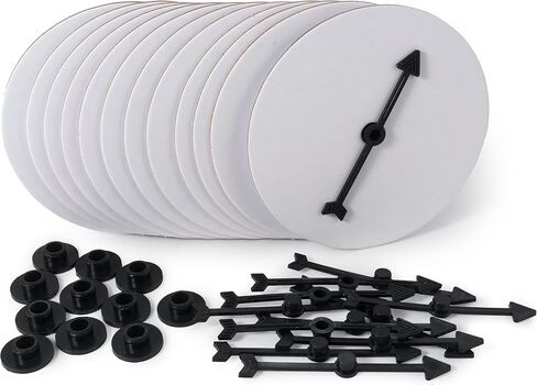 Board Game Arrow Spinners, 12 Pack Replacement Spinners for DIY Games in Kuwait