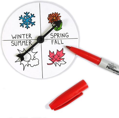 Board Game Arrow Spinners, 12 Pack Replacement Spinners for DIY Games in Kuwait