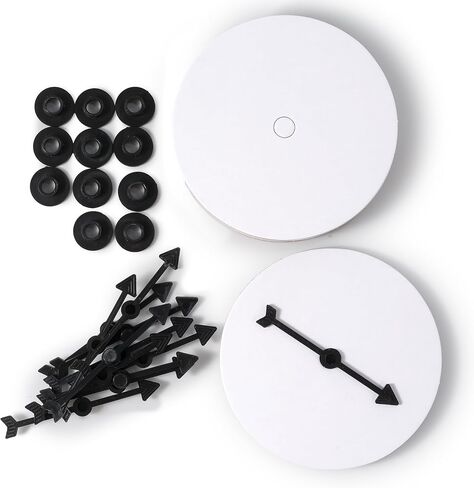 Board Game Arrow Spinners, 12 Pack Replacement Spinners for DIY Games in Kuwait