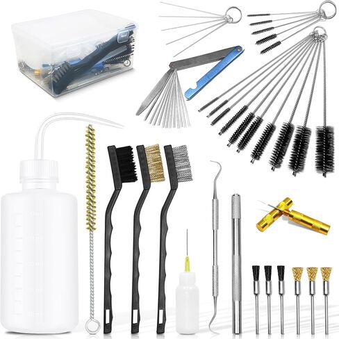 Spray Gun Cleaning Kit, Airbrush Cleaning Kit, Universal Paint Gun Cleaner Brushes Set, Paint Sprayer Cleaning Kit in Kuwait
