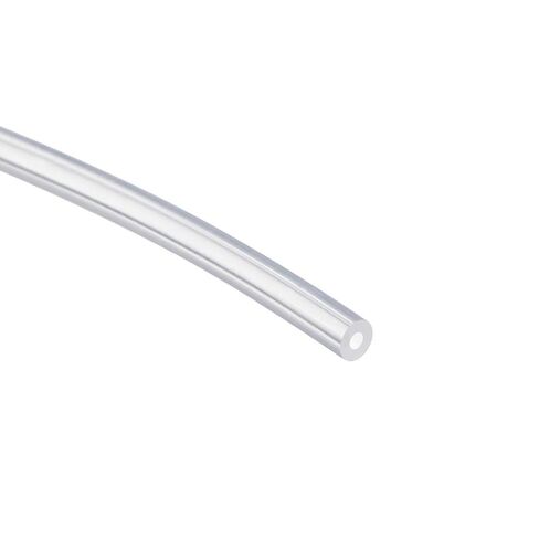 أنابيب سيليكون Uxcell 1/32 بوصة (1 مم) معرف × 1/8 بوصة (3 مم) OD 3.3 قدم (1 متر) أنبوب مطاط السيليكون خرطوم هواء شفاف in Kuwait