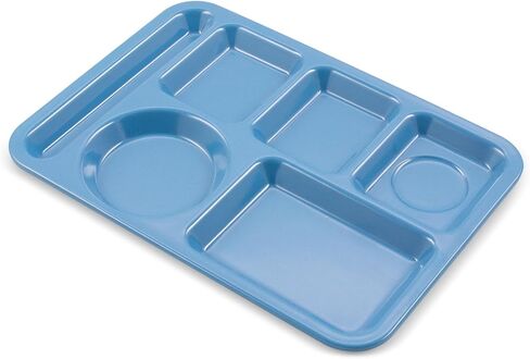 منتجات Carlisle FoodService Products صينية ميلامين ثقيلة الوزن مكونة من 6 أقسام مقاس 10 × 14 بوصة - ظل رملي in Kuwait