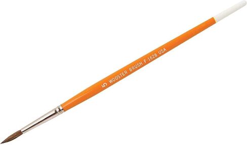 Wooster F1628 Artist Brush Camel Hair Watercolor Pointed Artist Paint Brush, #5 in Kuwait