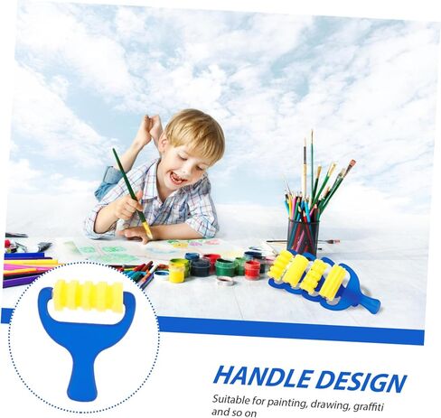 Sponge Paint Roller Set 5.11 X 3.54 X 1.18 in 4 pcs in Kuwait