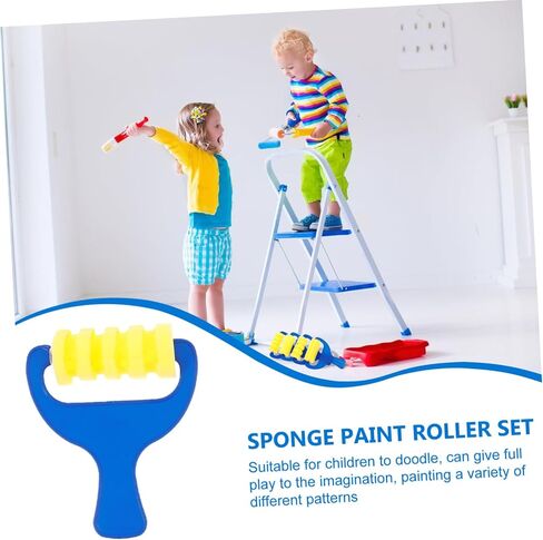 Sponge Paint Roller Set 5.11 X 3.54 X 1.18 in 4 pcs in Kuwait