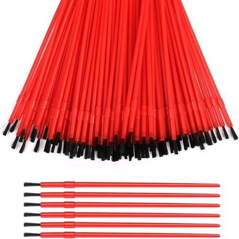 100 Pcs Small Paint Brushes Bulk, Paint Brushes Set for Acrylic Painting,Oil & Watercolor, Mini Painting Brushes for Kids, DIY Crafts & School in Kuwait