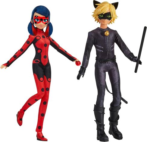 Miraculous Ladybug & Cat Noir Season 6 2 Pack by Playmates Toys in Saudi Arabia